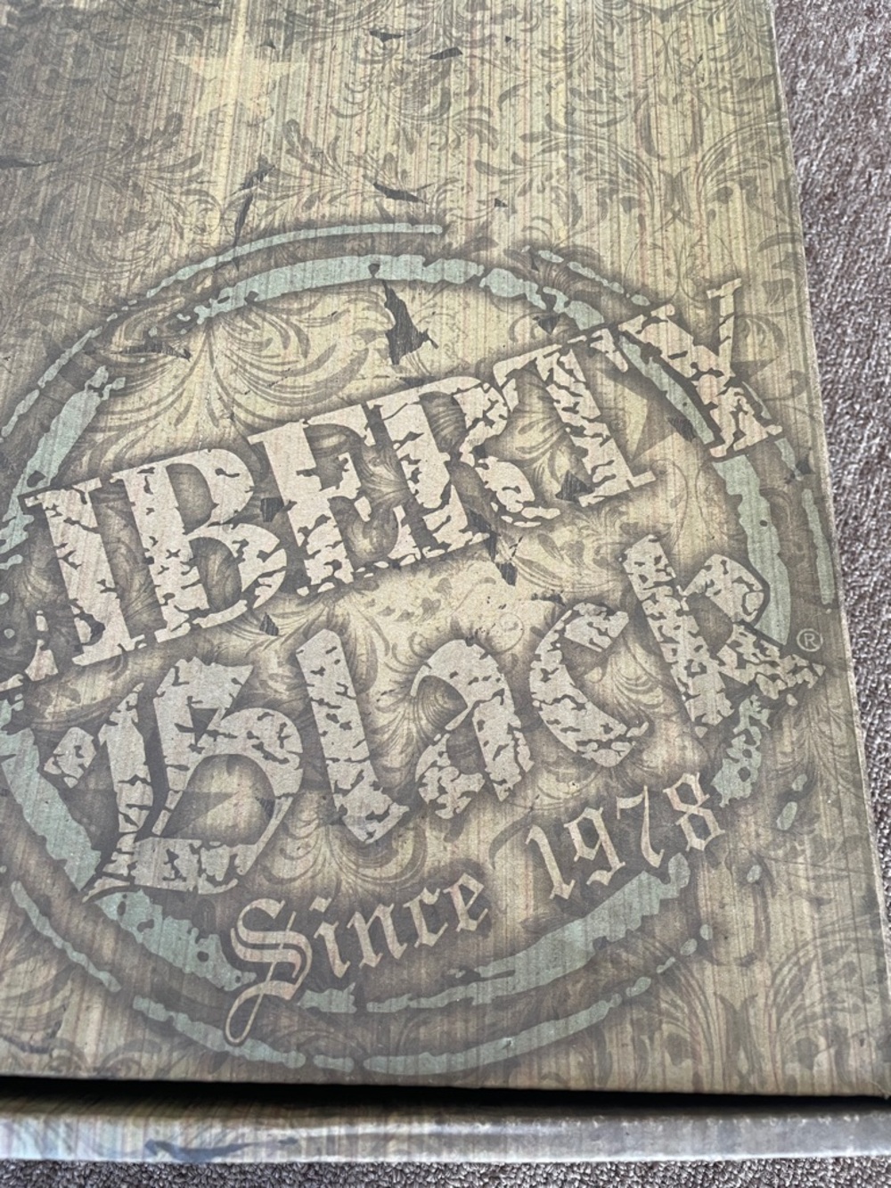 Liberty Tambor Tan Distressed Leather Knee Boots - Picture 9 of 9